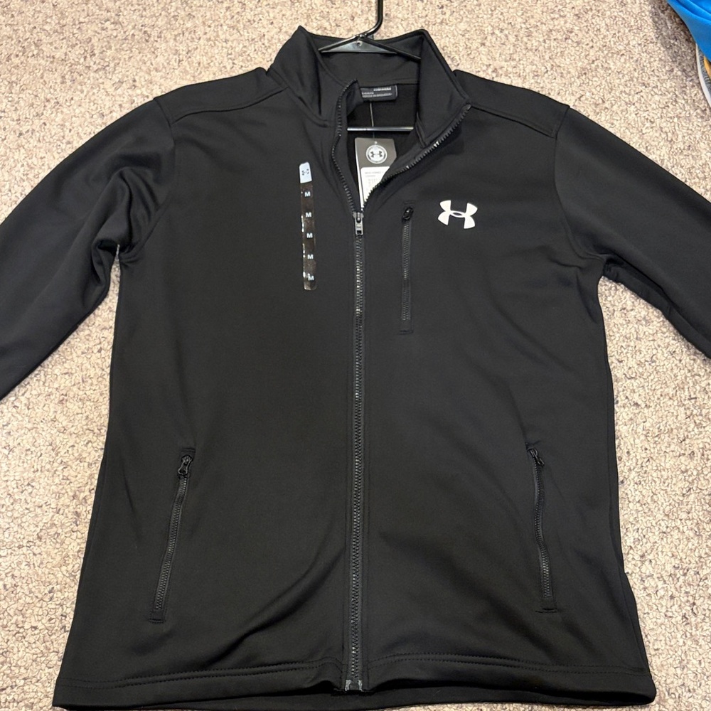NWT Under Armour Medium Black Performance Jacket